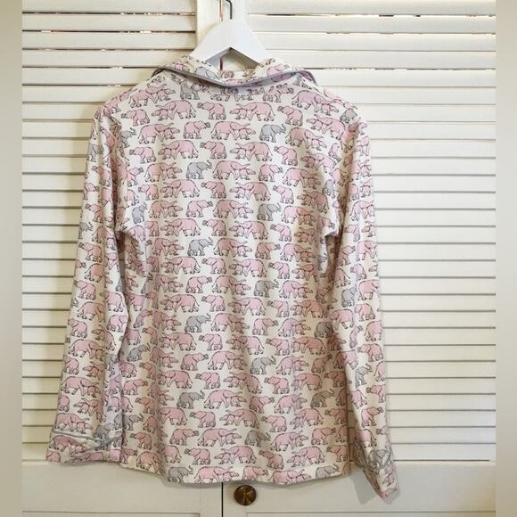 BedHead Pajama Top Pink Elephant - Picture 2 of 6